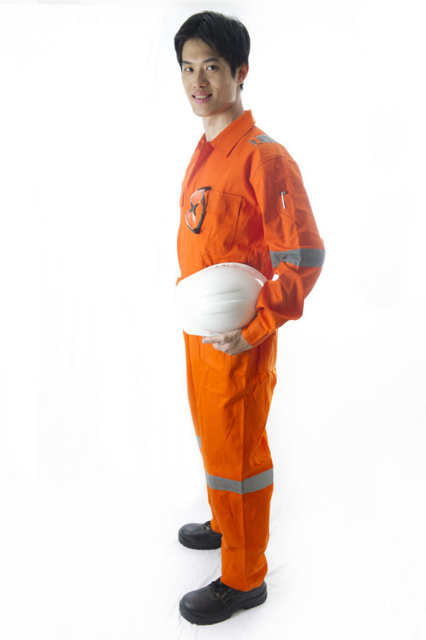 orange uniform
