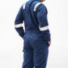navy coverall worn by guys with specs